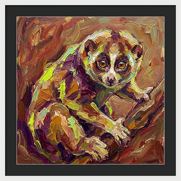 Loris In Expressionist Style