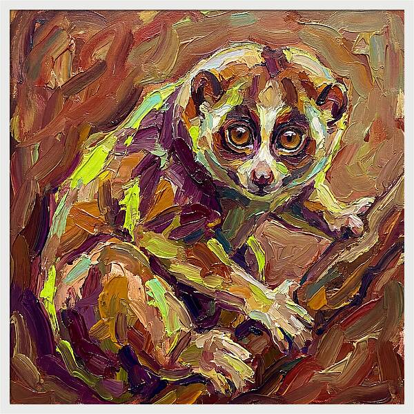 Loris In Expressionist Style