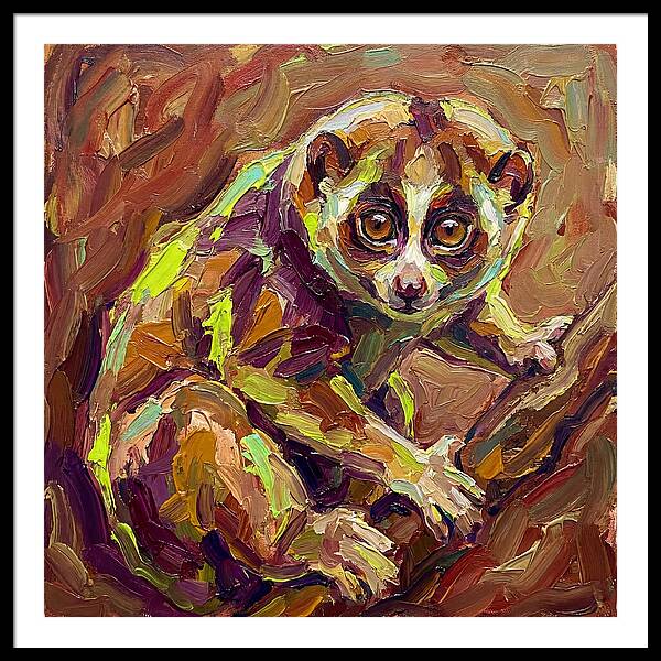 Loris In Expressionist Style