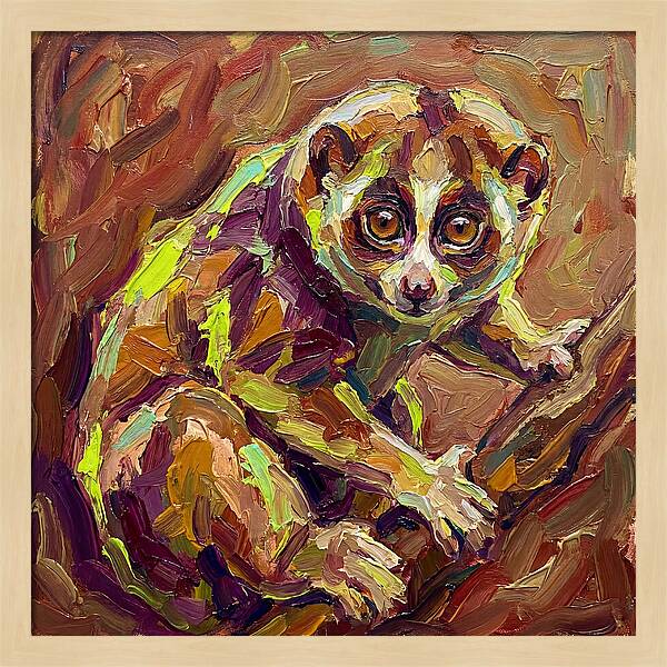 Loris In Expressionist Style