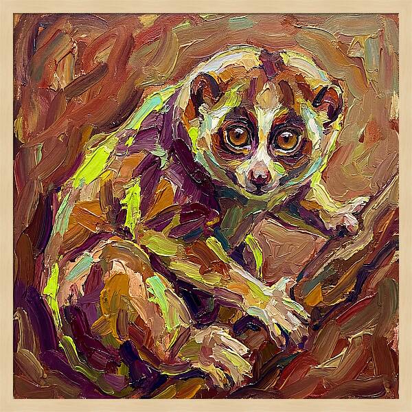 Loris In Expressionist Style