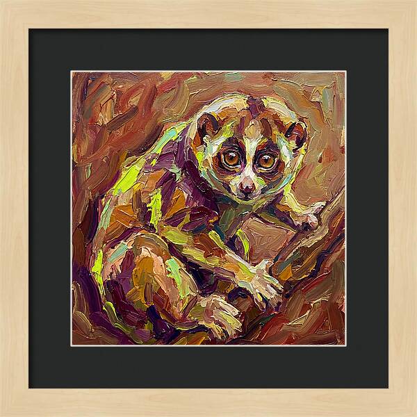Loris In Expressionist Style