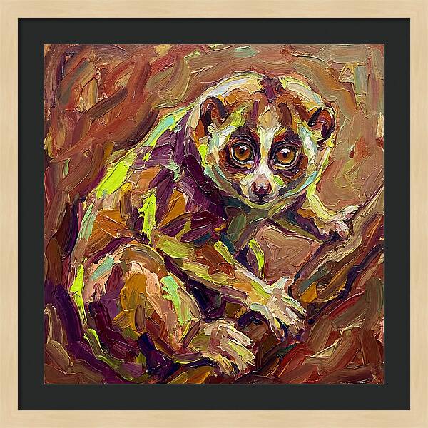 Loris In Expressionist Style