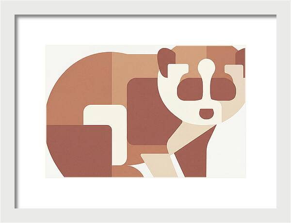 Loris In Minimalist Style