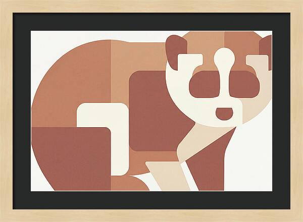 Loris In Minimalist Style