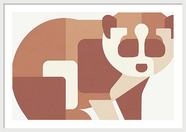 Loris In Minimalist Style