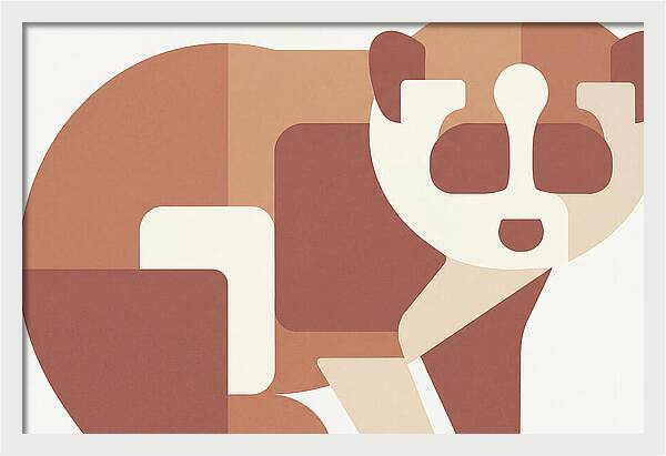 Loris In Minimalist Style