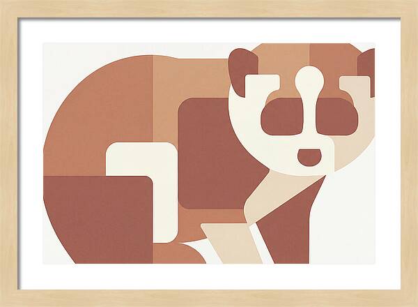 Loris In Minimalist Style