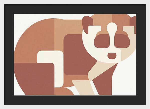 Loris In Minimalist Style