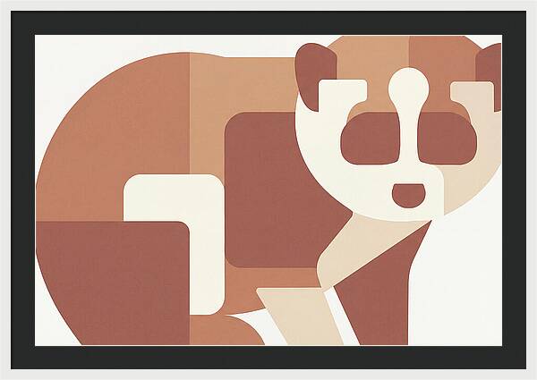 Loris In Minimalist Style