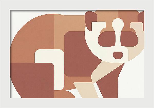 Loris In Minimalist Style