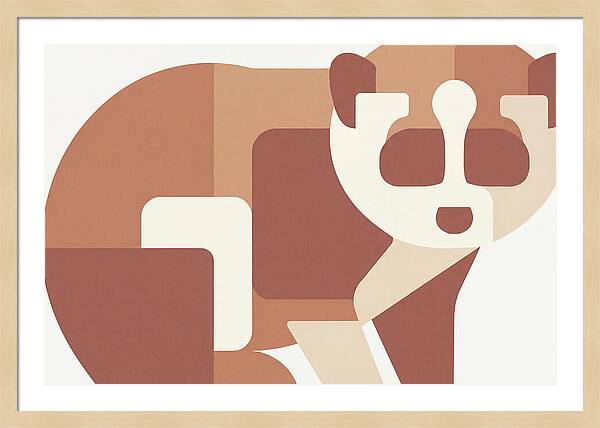 Loris In Minimalist Style