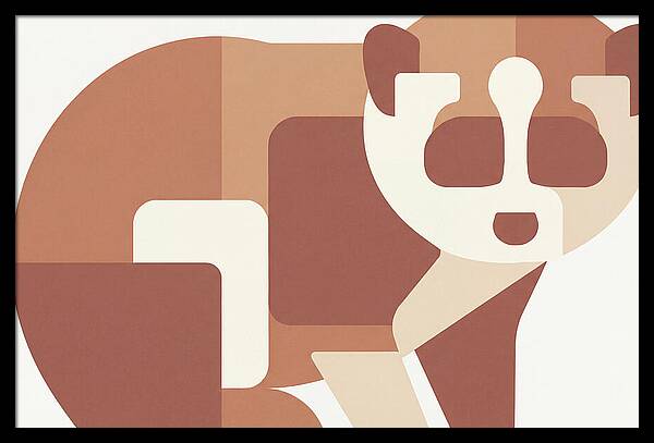 Loris In Minimalist Style