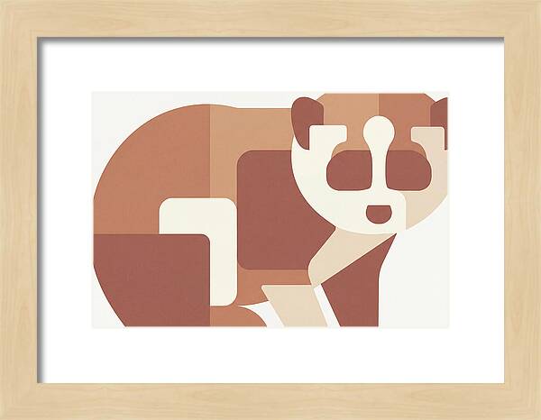 Loris In Minimalist Style