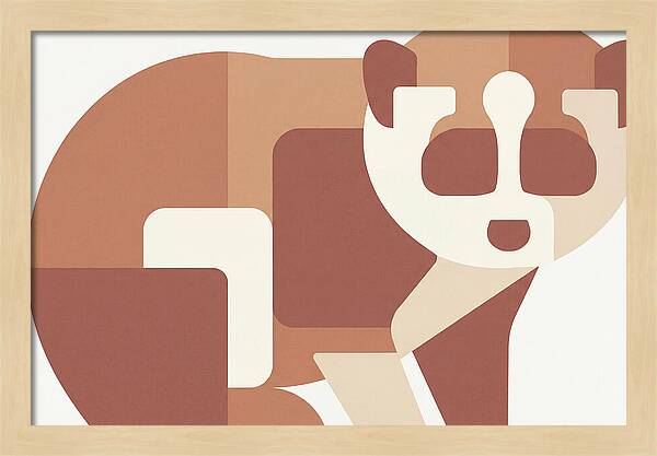 Loris In Minimalist Style