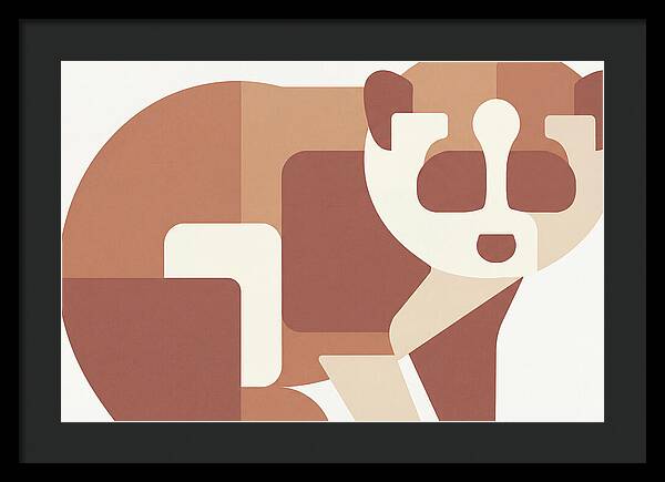 Loris In Minimalist Style