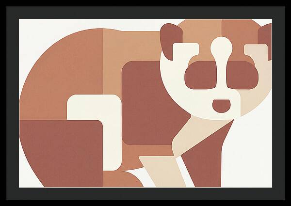 Loris In Minimalist Style