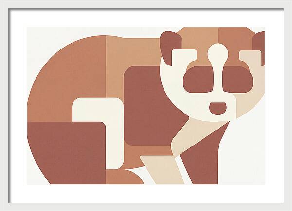 Loris In Minimalist Style