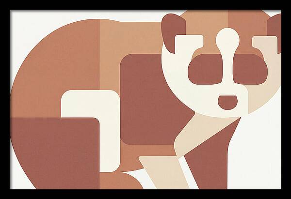 Loris In Minimalist Style