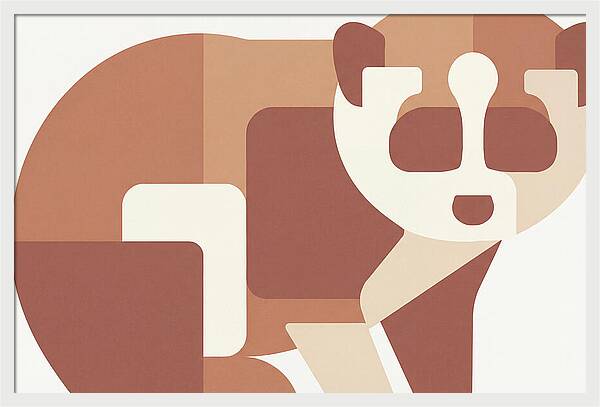 Loris In Minimalist Style