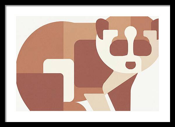 Loris In Minimalist Style