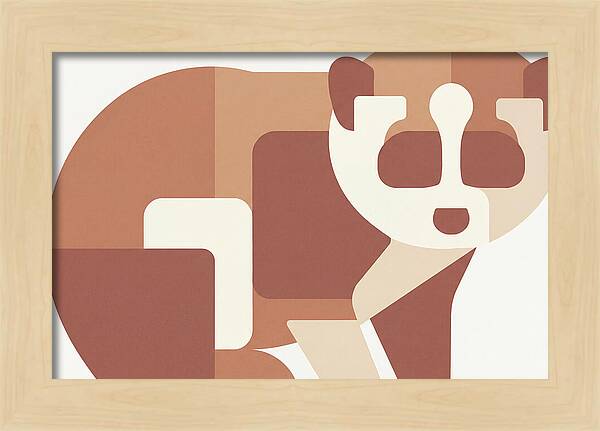 Loris In Minimalist Style