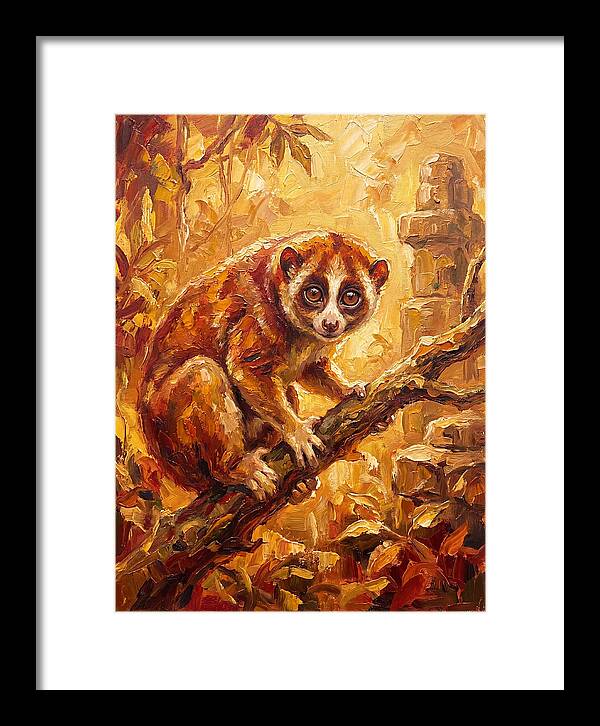 Loris In The Golden Glow