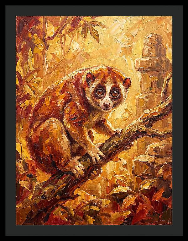 Loris In The Golden Glow