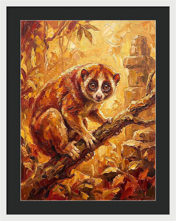Loris In The Golden Glow
