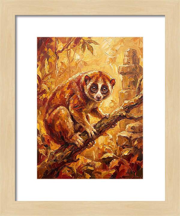 Loris In The Golden Glow