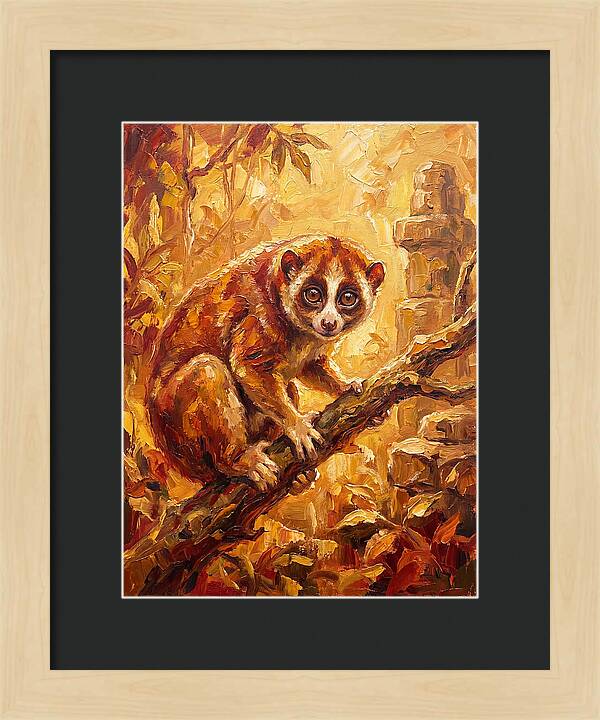 Loris In The Golden Glow
