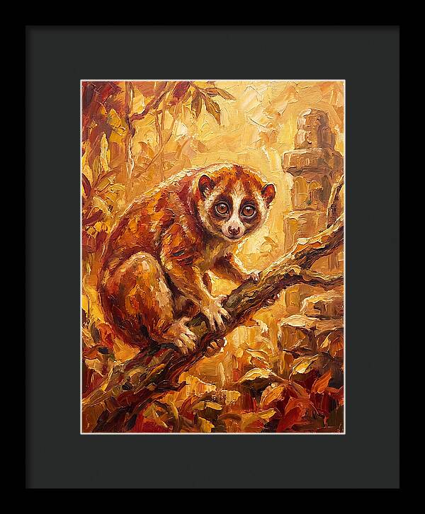 Loris In The Golden Glow