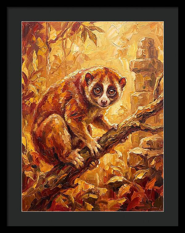 Loris In The Golden Glow