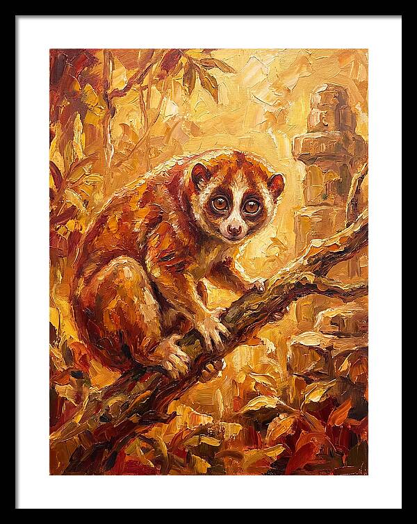 Loris In The Golden Glow