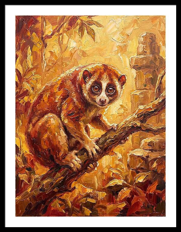 Loris In The Golden Glow