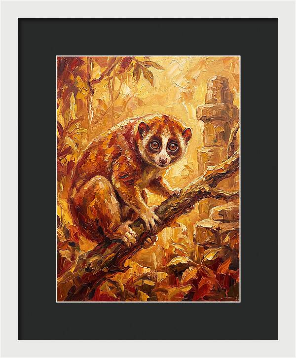 Loris In The Golden Glow