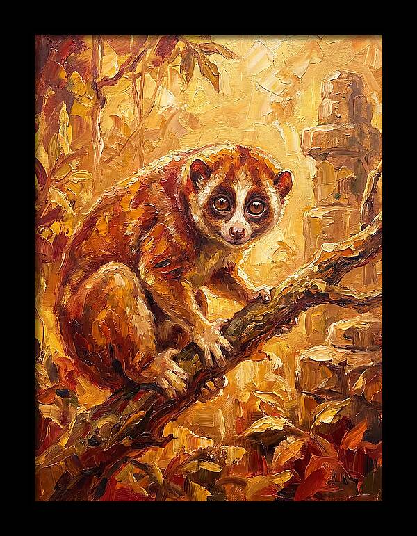 Loris In The Golden Glow