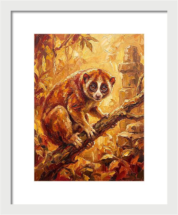 Loris In The Golden Glow