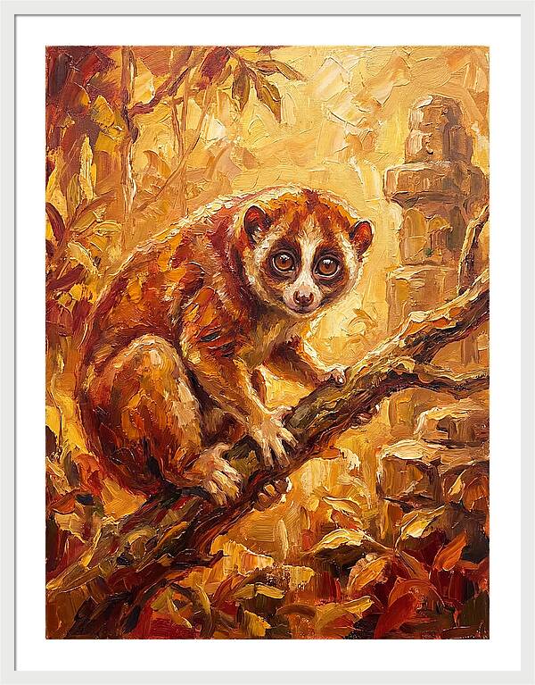 Loris In The Golden Glow