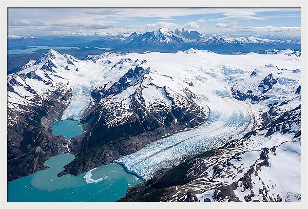 Los Glaciares National Park Aerial View
