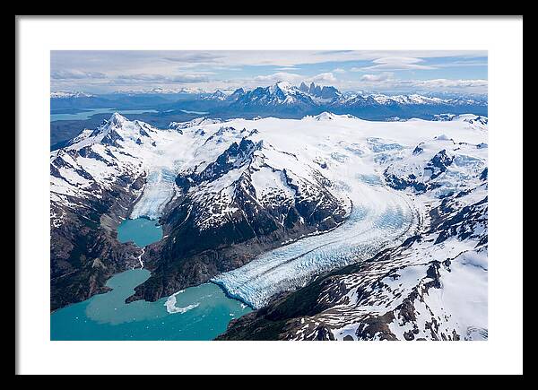 Los Glaciares National Park Aerial View