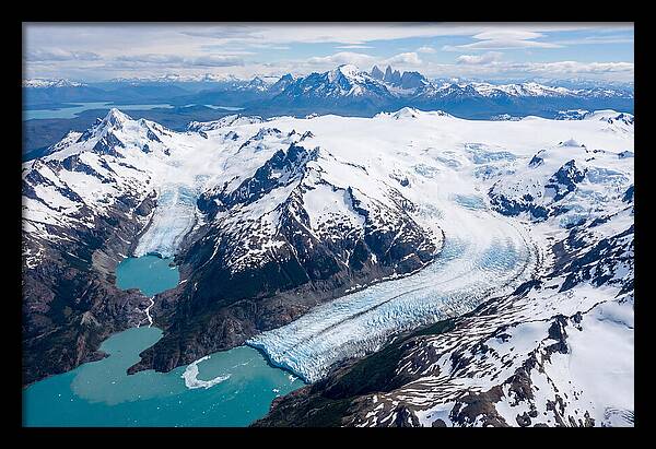 Los Glaciares National Park Aerial View