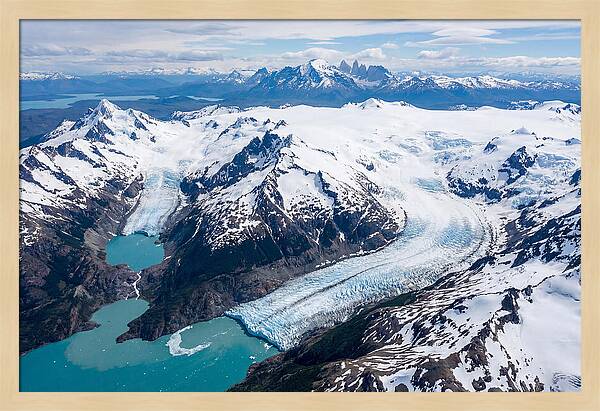 Los Glaciares National Park Aerial View