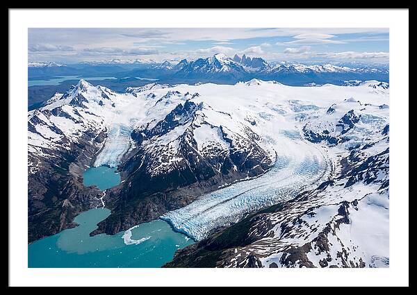 Los Glaciares National Park Aerial View