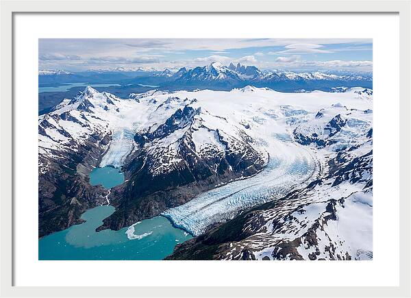 Los Glaciares National Park Aerial View