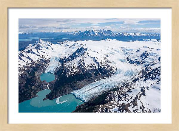 Los Glaciares National Park Aerial View