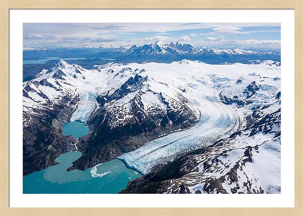 Los Glaciares National Park Aerial View