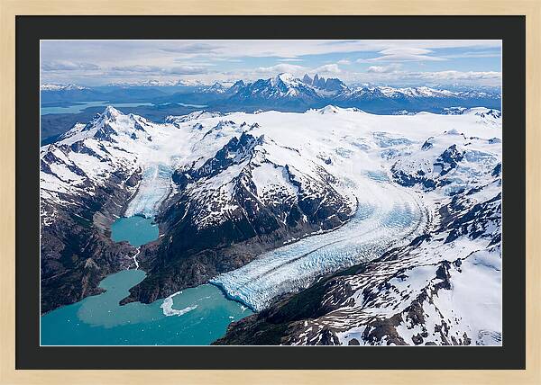 Los Glaciares National Park Aerial View
