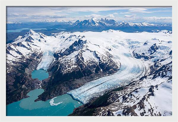 Los Glaciares National Park Aerial View