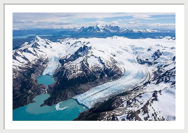 Los Glaciares National Park Aerial View